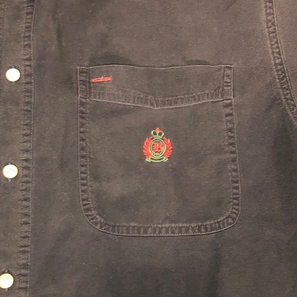 VINTAGE Bugle Boy Company Button Up Shirt Medium - Picture 3 of 6